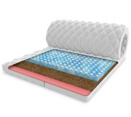 Nakładka na materac MALTA PIANKA VISCO KOKOS - 120 x 200