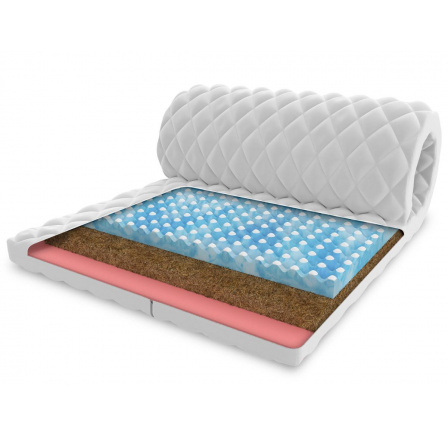Nakładka na materac MALTA PIANKA VISCO KOKOS - 120 x 200