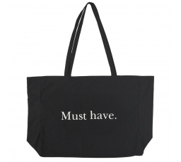 Shopper táska Must Have fekete