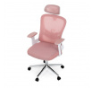 Kancelářská židle, houpací mechanismus, růžová, KA-K2031 PINK