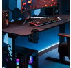 140 cm-es, állítható magasságú X-TENSIO fekete játékasztal