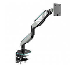 49 hüvelykes monitor tartó, szürke-fekete LED RGB X-ARM