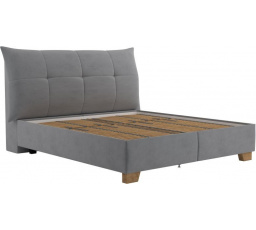 Postel Joris 180x200, světle šedá