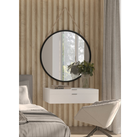 Grace Lustro Okrągłe na sznurze 80cm Lustro 80x80