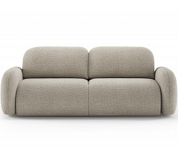 Avuela kanapéágy tárolóval, barna Bouclé Royal 20 200x140 1