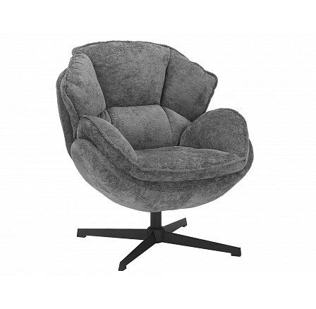 BETTY forgószék, Szürke 240/Fekete