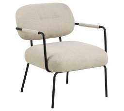 Dillon bézs karosszék karfákkal