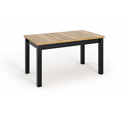 ELŐVÁSÁRLÁS -15% július 13-ig! Kihúzható asztal (arany tölgy craft/fekete) 160 (200)x90 ST43-FX