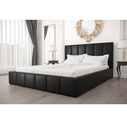 ŁÓŻKO RADO SKÓRA NATURALNA - 140x200 , Metalowy na podnośnikach gazowych ŁÓŻKO RADO SKÓRA NATURALNA - 140x200 , Metalowy na podnośnikach gazowych