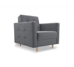 GODIVO Fotel Sötétszürke, Norn 15