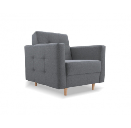 GODIVO Fotel Sötétszürke, Norn 15