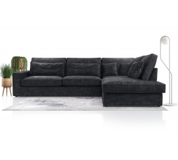 Rohová sedací souprava Carny P Palladium 19 černá