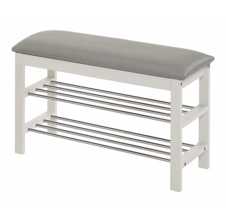 Cipőtartó ST11, fehér/szürke