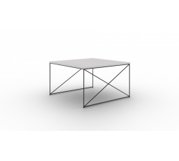 Nelia kávézóasztal Fekete+Beton