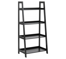 Wally I polc fekete/fekete