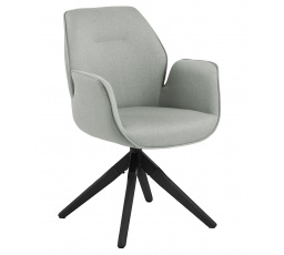 Aura forgószék világosszürke / fekete automatikus visszatéréssel