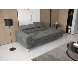 SOFA TOSCANIA II SZEZLONG 205 CM - Odcienie szarości , Szezlong po prawej - prawa strona