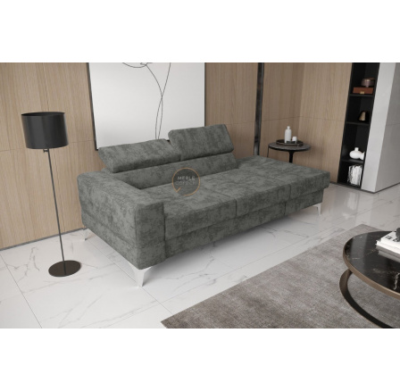 SOFA TOSCANIA II SZEZLONG 205 CM - Odcienie szarości , Szezlong po prawej - prawa strona