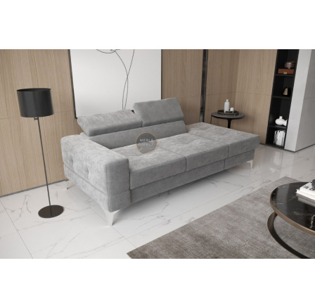SOFA TOSCANIA II SZEZLONG 205 CM - Odcienie szarości , Szezlong po prawej - prawa strona