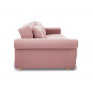 KRYSTYNA Kihúzható Kanapé Rózsaszín, Norn 52