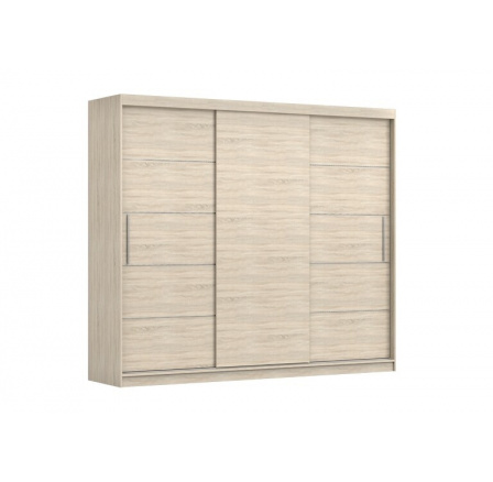 ALBA ruhásszekrény, Sonoma tölgy
