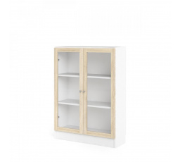 Regál Bask 71760/22, bílá/dub sonoma
