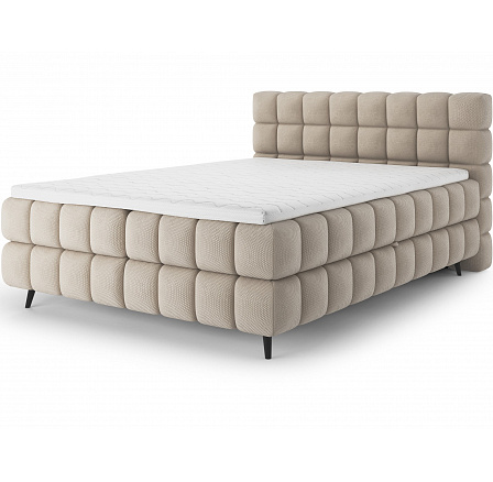 Kárpitozott ágy - boxspring SABENO 140x200, Calmora 18 Kárpitozott ágy - boxspring SABENO 140x200, Calmora 18