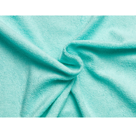 Froté prostěradlo tyrkysové 200x200