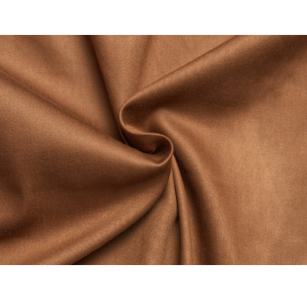 Hnědé saténové prostěradlo plachta bez gumy 140x230