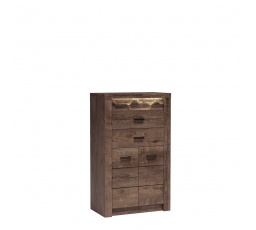 INDIANAPOLIS I6 komódia Sötét kőris