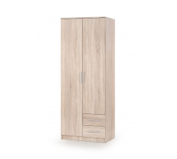 LIMA S-2 ruhásszekrény, sonoma tölgy