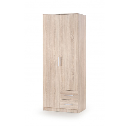 LIMA S-2 ruhásszekrény, sonoma tölgy