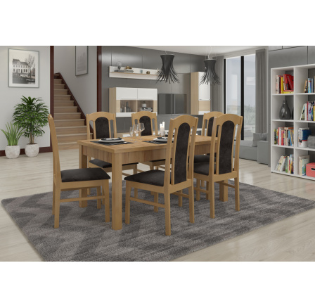 RODOS 53 Craft Gold asztal és szék készlet