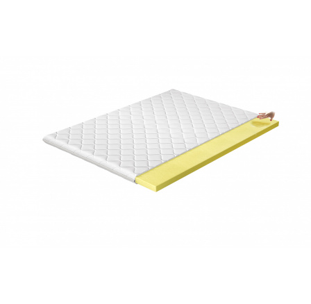 Topper Visco 180x200 Hipoalergiczny pokrowiec Microfibre