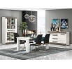 BLANCO 28 sosna śnieżna/MDF new grey - szafa