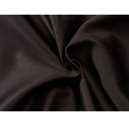 Černé saténové prostěradlo plachta bez gumy 240x230