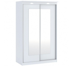 MORTY 2D2L 120 ruhásszekrény, Fehér