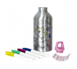 Színezhető vizespalack gyerekeknek