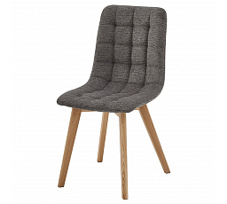 Étkezőszék, szürke, szövet, CT-291 GREY2