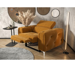 FOTEL ORION RELAX 110 CM - Odcienie pomarańczowego