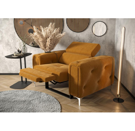 FOTEL ORION RELAX 110 CM - Odcienie pomarańczowego