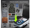 Többfunkciós vákuumos hátizsák Chairs Backpack Air, szürke
