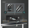 Kettős monitor tartó 49 hüvelyk, szürke-fekete RGB X-Arm Dual