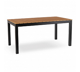 Stół Ogrodowy ARGOS 160-260 cm Dąb/Czarny