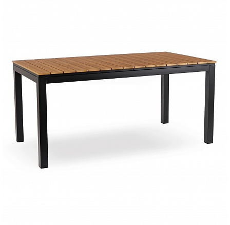 Stół Ogrodowy ARGOS 160-260 cm Dąb/Czarny