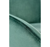 Étkezőszék K479, zöld bársony