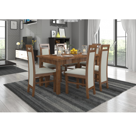 RODOS 14 Lefkas asztal és szék készlet