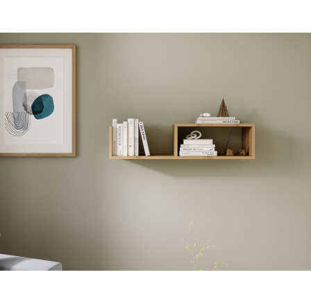 Vellia 80 Artisan Oak Shelf Dąb Artisan 80x20 Not applicable