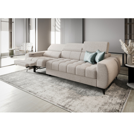 SOFA PORTO III RELAX 263 CM - Odcienie beżu , Strona lewa SOFA PORTO III RELAX 263 CM - Odcienie beżu , Strona lewa