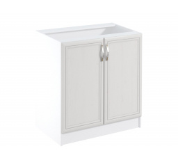 Szicília alsó konyhaszekrény D80, Fehér